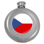 Czech Republic Round Hip Flask (5 oz)