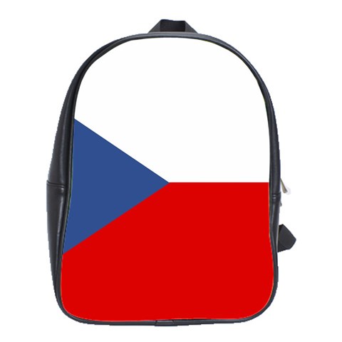 Czech Republic School Bag (Large) from UrbanLoad.com Front