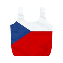 Czech Republic Full Print Recycle Bag (M) from UrbanLoad.com Front