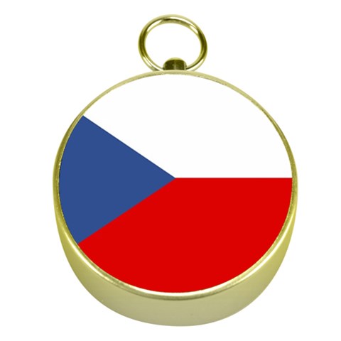 Czech Republic Gold Compasses from UrbanLoad.com Front