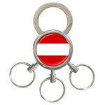 Austria 3-Ring Key Chain