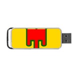 Auvergne Flag Portable USB Flash (Two Sides)