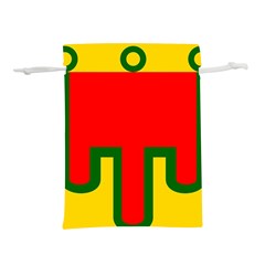 Auvergne Flag Lightweight Drawstring Pouch (M) from UrbanLoad.com Back