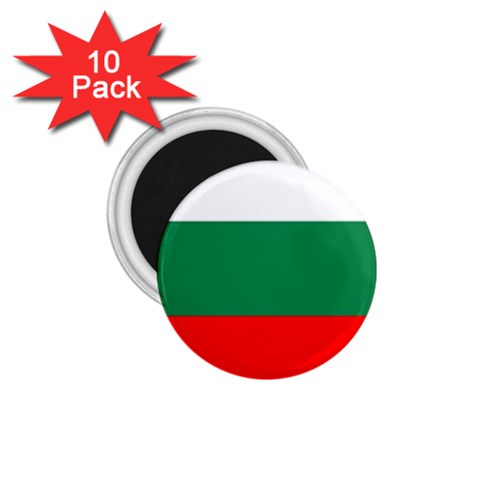 Bulgaria 1.75  Magnets (10 pack)  from UrbanLoad.com Front