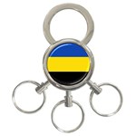 Gelderland Flag 3-Ring Key Chain