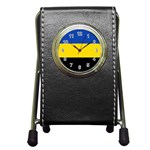 Gelderland Flag Pen Holder Desk Clock