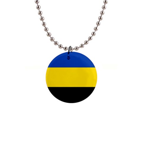 Gelderland Flag 1  Button Necklace from UrbanLoad.com Front