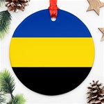 Gelderland Flag Round Ornament (Two Sides)