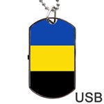 Gelderland Flag Dog Tag USB Flash (Two Sides)