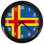 Aaland Wall Clock (Black)