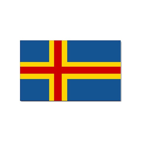 Aaland Sticker (Rectangular) from UrbanLoad.com Front