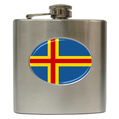 Aaland Hip Flask (6 oz) from UrbanLoad.com Front