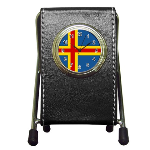 Aaland Pen Holder Desk Clock from UrbanLoad.com Front