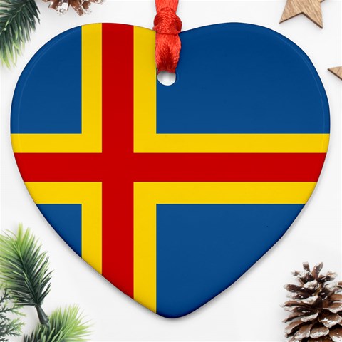 Aaland Heart Ornament (Two Sides) from UrbanLoad.com Back