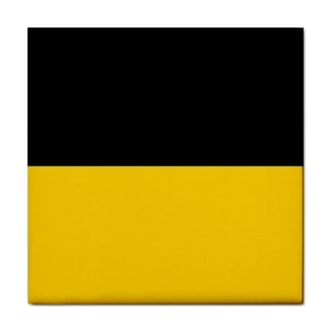 Baden Wurttemberg Flag Tile Coaster from UrbanLoad.com Front