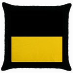 Baden Wurttemberg Flag Throw Pillow Case (Black)