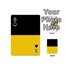 Baden Wurttemberg Flag Playing Cards 54 Designs (Mini) from UrbanLoad.com Front - Spade5