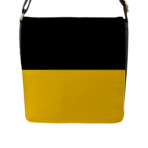 Baden Wurttemberg Flag Flap Closure Messenger Bag (L) from UrbanLoad.com Front