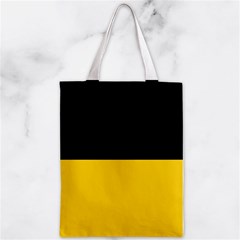 Baden Wurttemberg Flag Zipper Classic Tote Bag from UrbanLoad.com Back