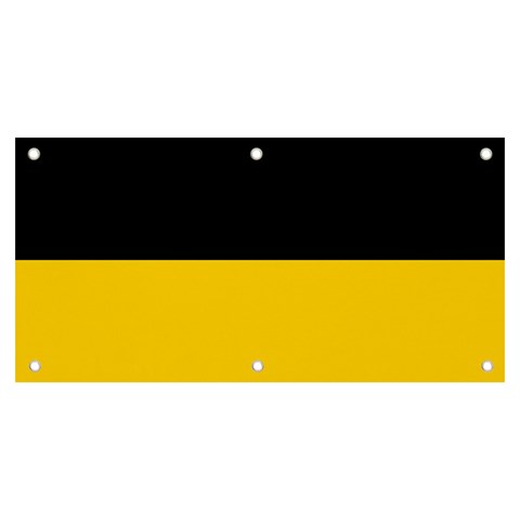 Baden Wurttemberg Flag Banner and Sign 6  x 3  from UrbanLoad.com Front