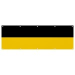 Baden Wurttemberg Flag Banner and Sign 12  x 4 