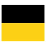 Baden Wurttemberg Flag One Side Premium Plush Fleece Blanket (Small)