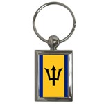 Barbados Key Chain (Rectangle)