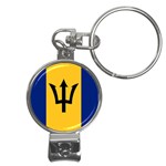 Barbados Nail Clippers Key Chain