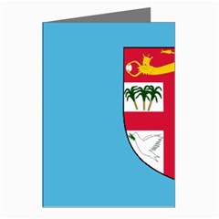 Fiji Greeting Cards (Pkg of 8) from UrbanLoad.com Left