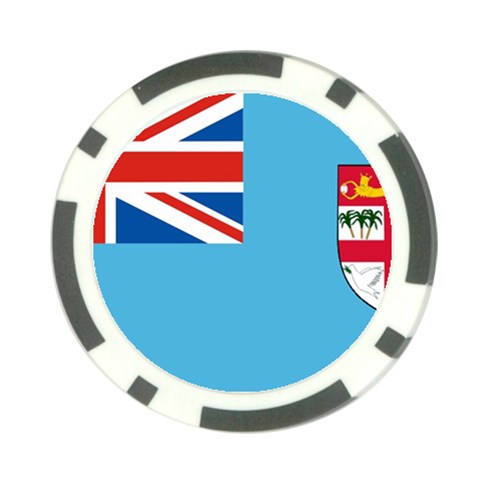 Fiji Poker Chip Card Guard (10 pack) from UrbanLoad.com Back