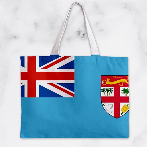Fiji Zipper Mini Tote Bag from UrbanLoad.com Front