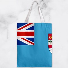 Fiji Zipper Classic Tote Bag from UrbanLoad.com Back