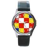 Antwerp Flag Round Metal Watch