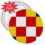 Antwerp Flag 3  Buttons (100 pack) 