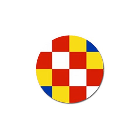 Antwerp Flag Golf Ball Marker from UrbanLoad.com Front
