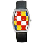 Antwerp Flag Barrel Style Metal Watch