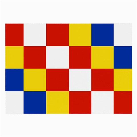 Antwerp Flag Large Glasses Cloth (2 Sides) from UrbanLoad.com Back