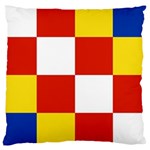 Antwerp Flag Large Cushion Case (Two Sides)