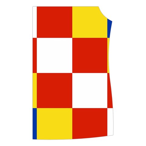 Antwerp Flag Women s Button Up Vest from UrbanLoad.com Front Left
