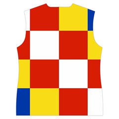 Antwerp Flag Women s Button Up Vest from UrbanLoad.com Back