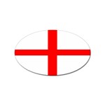 England Sticker Oval (10 pack)