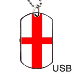 England Dog Tag USB Flash (Two Sides) from UrbanLoad.com Back