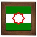 Andalusia Flag Framed Tile
