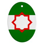 Andalusia Flag Ornament (Oval)
