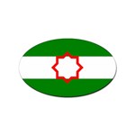 Andalusia Flag Sticker Oval (10 pack)