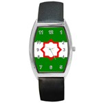 Andalusia Flag Barrel Style Metal Watch