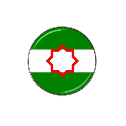 Andalusia Flag Hat Clip Ball Marker from UrbanLoad.com Front