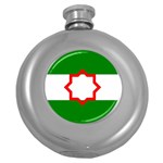 Andalusia Flag Round Hip Flask (5 oz)