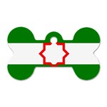 Andalusia Flag Dog Tag Bone (One Side)