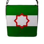 Andalusia Flag Flap Closure Messenger Bag (L)